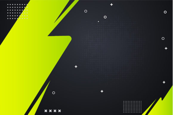 Black and Green Abstract Background