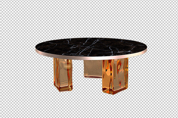 Ceramic Table Isolated: High-Quality PNG for Your Projects