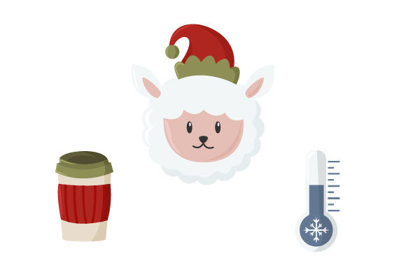 Christmas Ornament Illustration for Creative Projects
