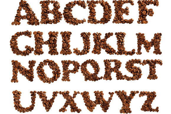 Coffee Font Clipart: The Perfect Warmth for Your Next Creative Project