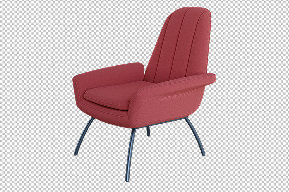 Evaluating the Pink Armchair 3d Render for Digital Projects