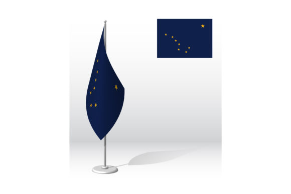 Flag of American State of Alaska: A Guide for Solemn Events and Diplomatic Functions