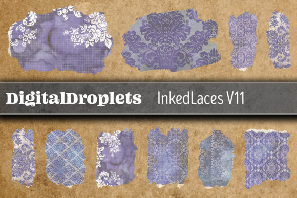 Inked Laces Vol. 11 Brush Strokes: Elevating Digital Creativity with Authentic Texture