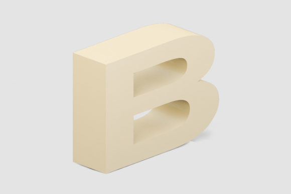 Letter B: A Versatile Graphic Element for Every Creator