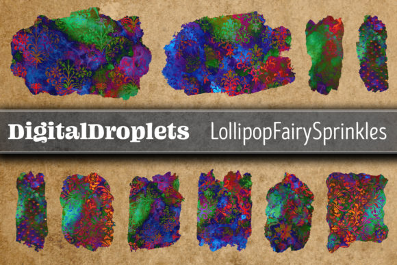 LollipopFairySprinkle Brush Strokes V2 for Creative Projects