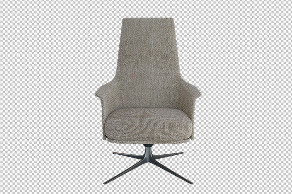 Office Chair 3d Render for Digital Projects