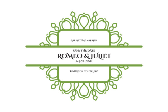 Ornament Save the Date Classic: A Versatile Design Resource for Creative Professionals and Hobbyists