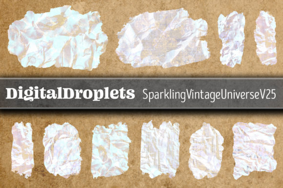 SparklingVintage Vol. 25 Brush Strokes: Elevate Your Digital Scrapbooking and Junk Journaling