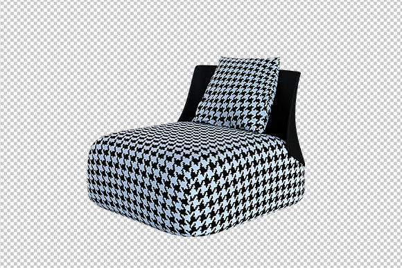 Striped Armchair 3d Rendering: A Strategic Asset for Visual Planning and Brand Communication