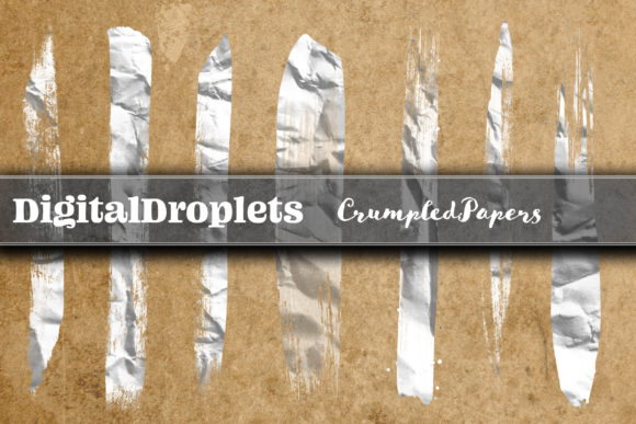 Transforming Digital Design with the Crumpled Papers 400 Brush Strokes Collection