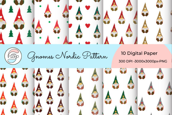 Unleashing Creativity with Gnomes Digital Pattern for Your Next Project