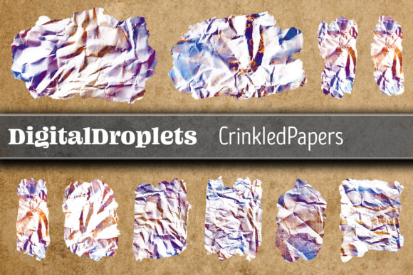 Unlocking Creative Potential with Crinkled Papers V1 Brush Strokes V2 Collection